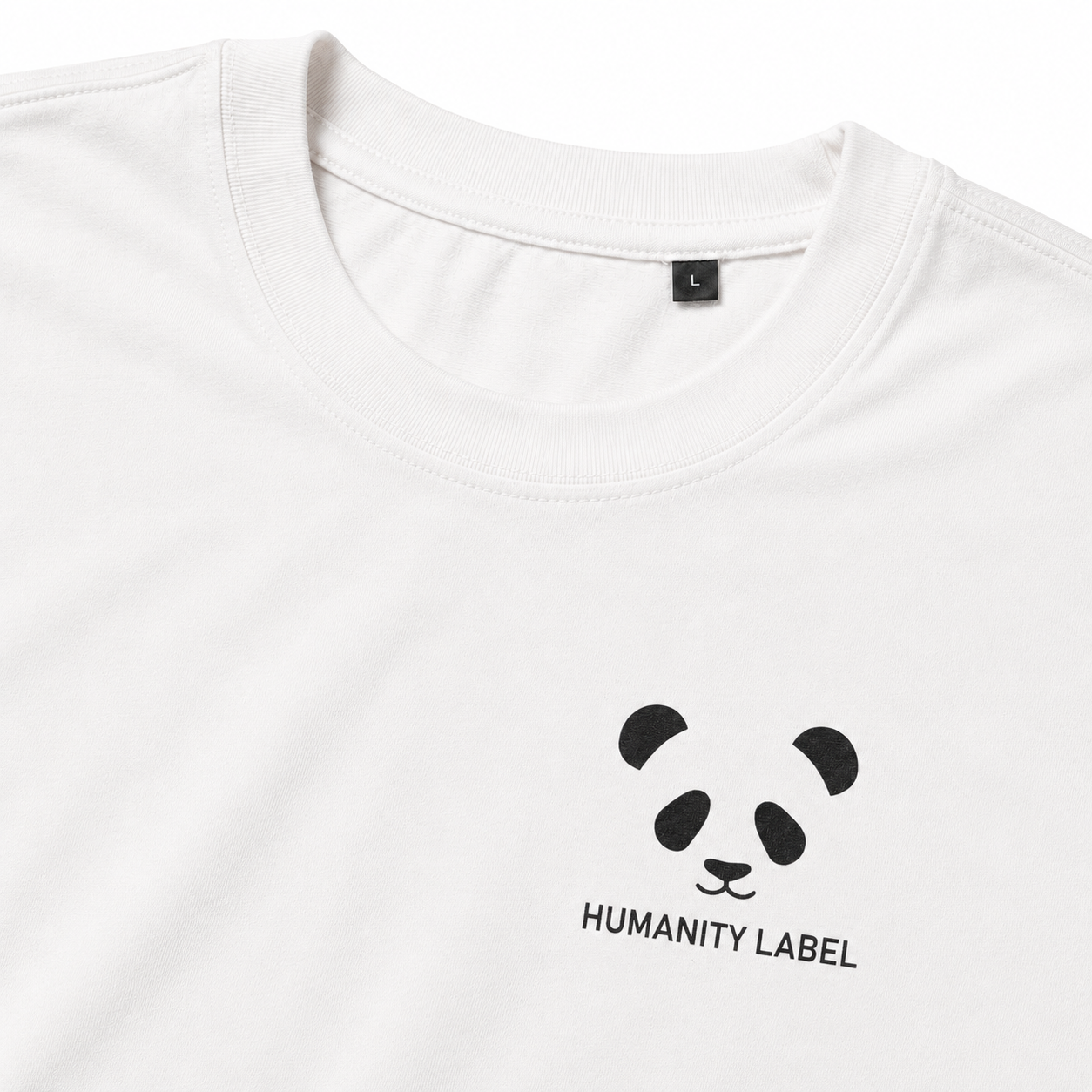 Panda | White Tee