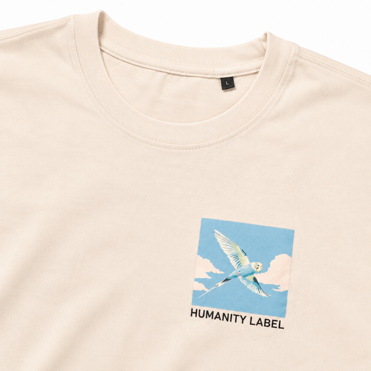 Blue Bird | Chalk Tee