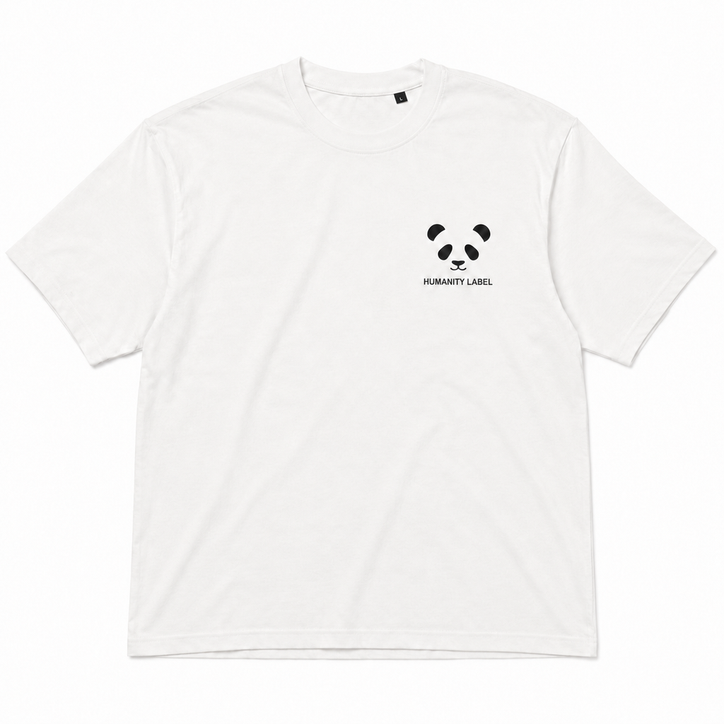 Panda | White Tee